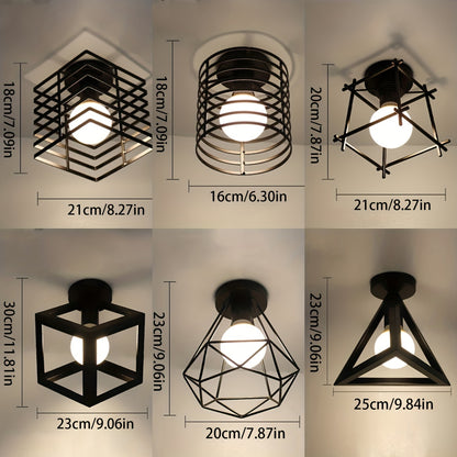 1 Pack Geometrisk Taklampa