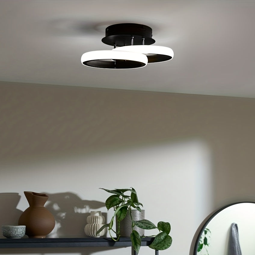1st LED-taklampa, modern nordisk hembelysning, LED-monterad bordslampa, korridorljus för sovrum, vardagsrum, balkongljus