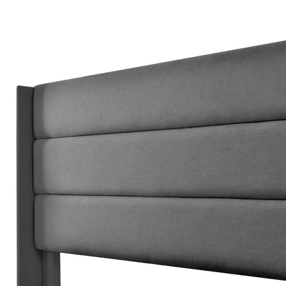 Säng hydraulisk dubbelsäng 160x200 cm,   grå