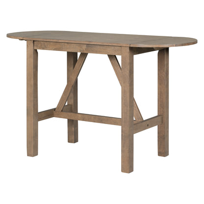 1st bord Table   (90-150) x60x90cm matsal för kök ， brunt