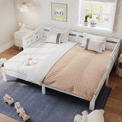 Säng, 90*200 cm, tall massiv, säng vit